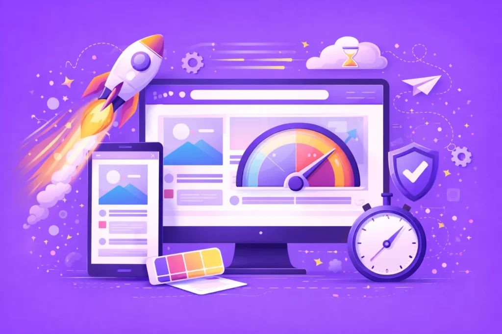 hızlı açılan web tasarım