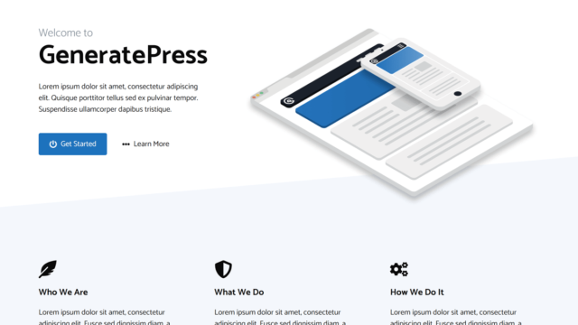 WordPress Generate Teması Lisans
