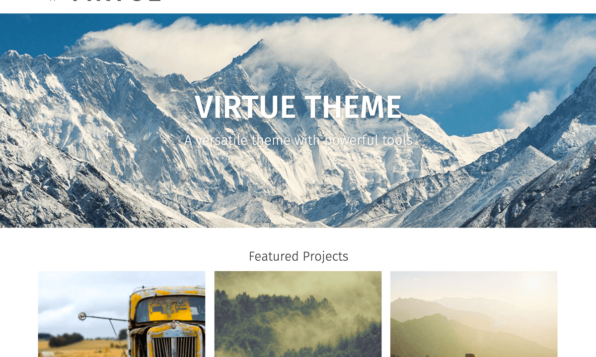 WordPress Virtue Pro Teması Lisans